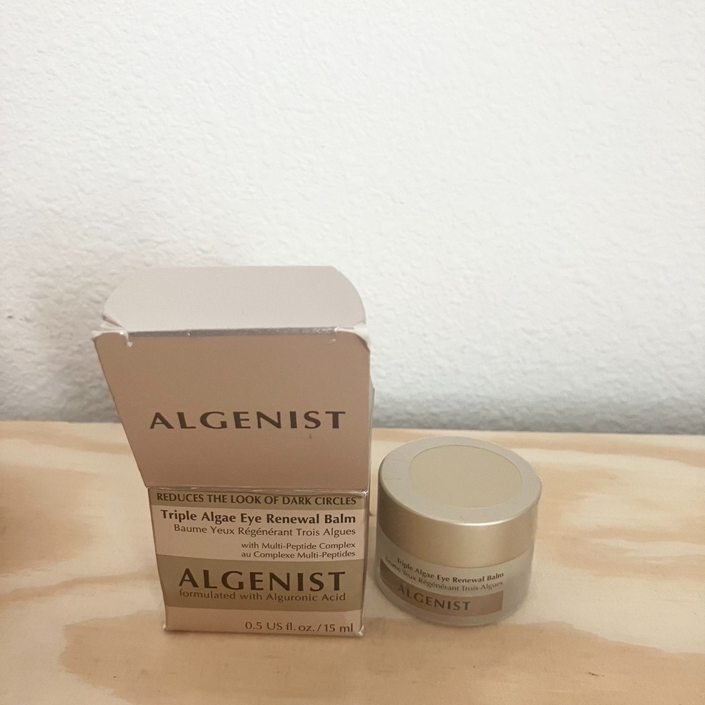 ALGENIST TRIPLE ALGAE EYE CREAM RENEWAL BALM  0.5 fl. oz./15ml   New